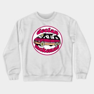 declan pink car Crewneck Sweatshirt